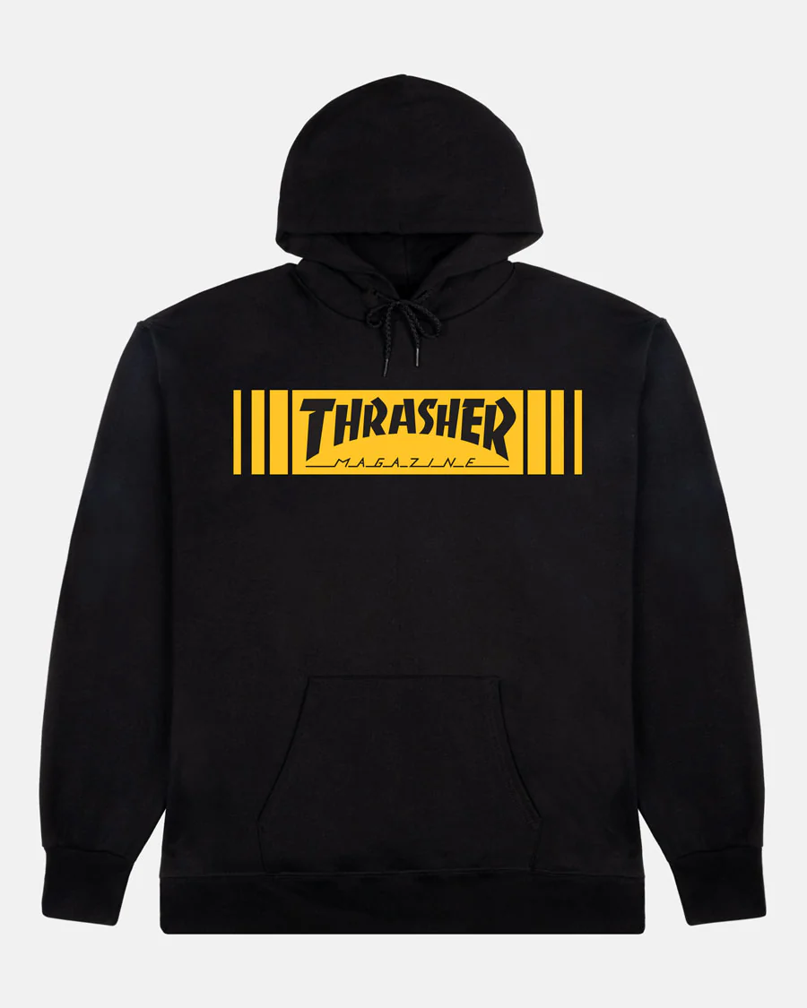 BAR HOODIE - BLACK