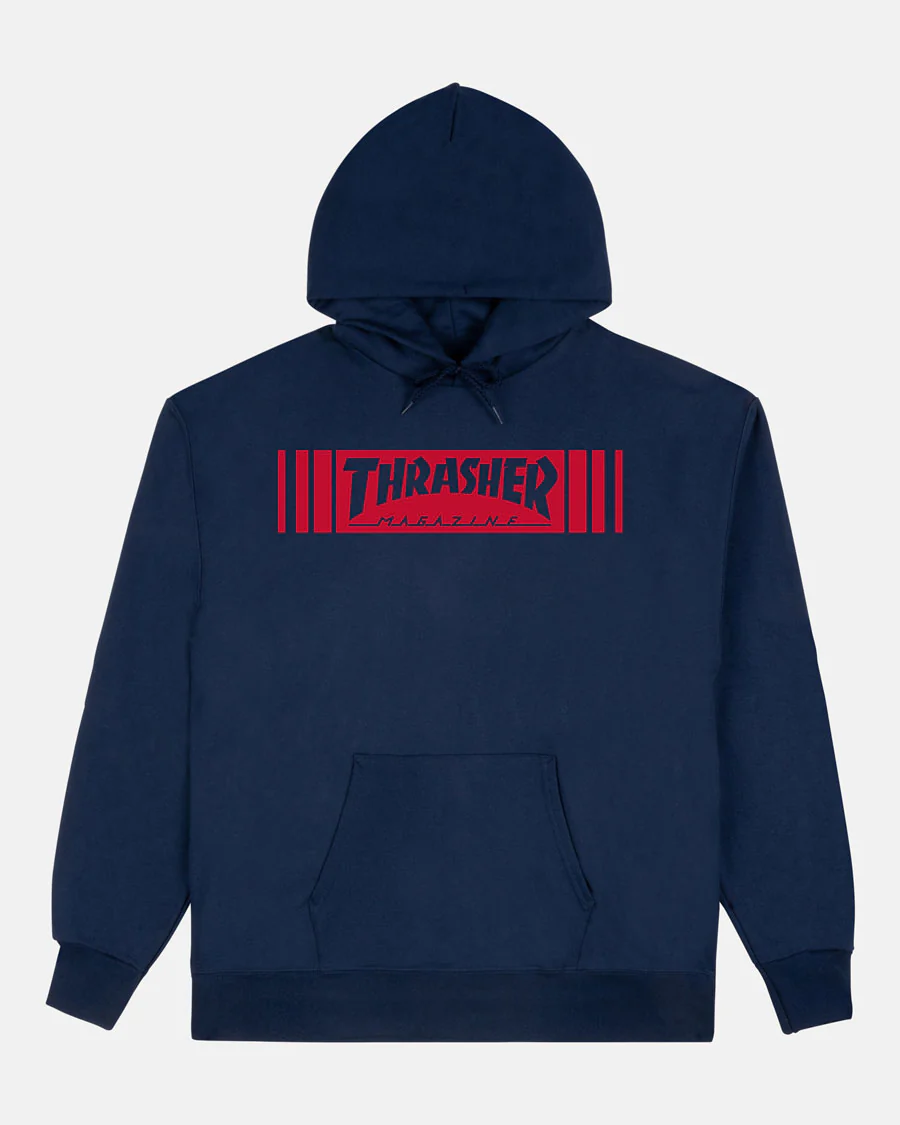 BAR HOODIE - NAVY