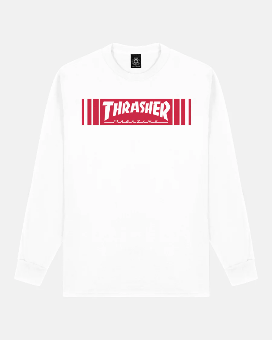 BAR LONG SLEEVE - WHITE