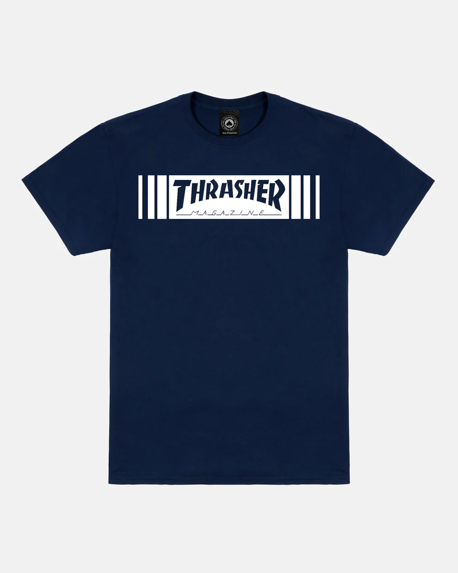 BAR T-SHIRT - NAVY