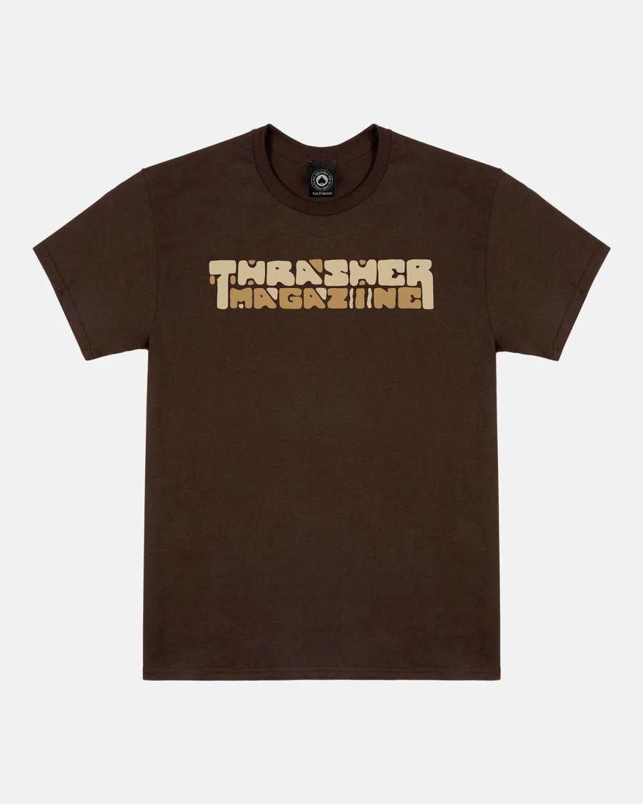 BLOCKS T-SHIRT - DARK CHOCOLATE