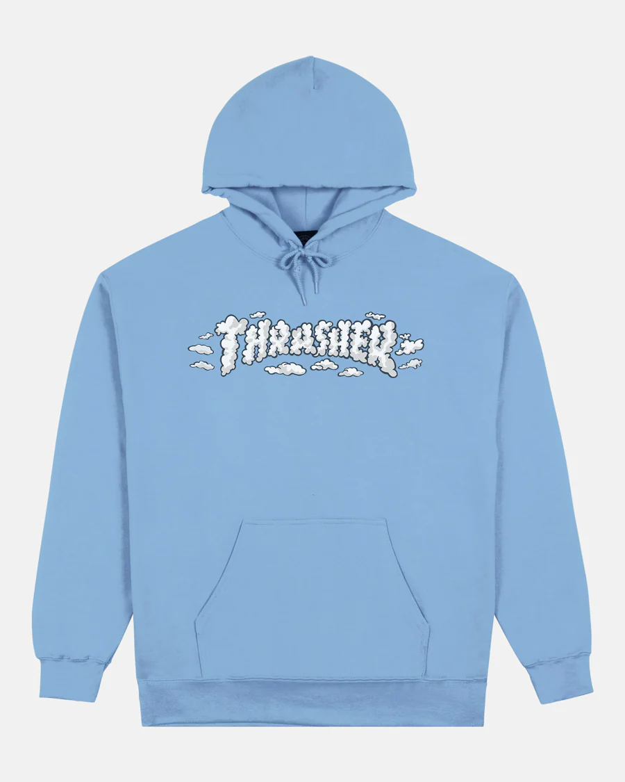 CLOUDS BY SPANKY HOODIE - LIGHT BLUE