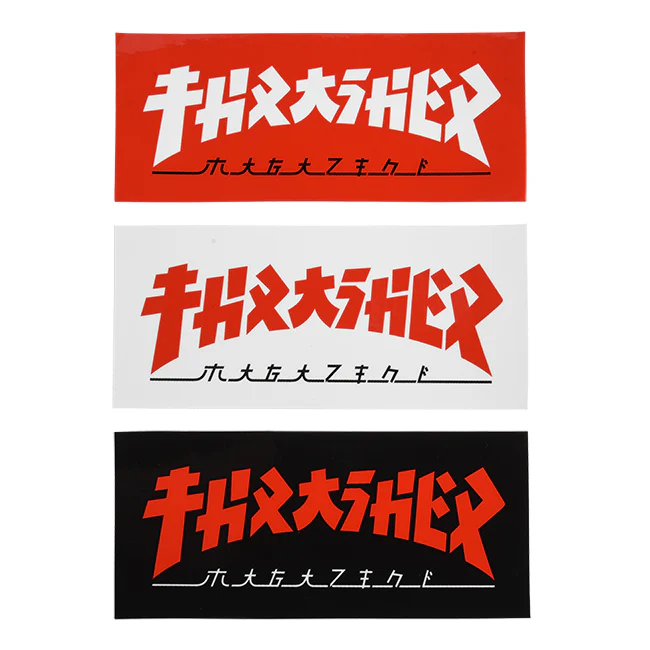 Godzilla Rectangle Sticker (25 Pack)