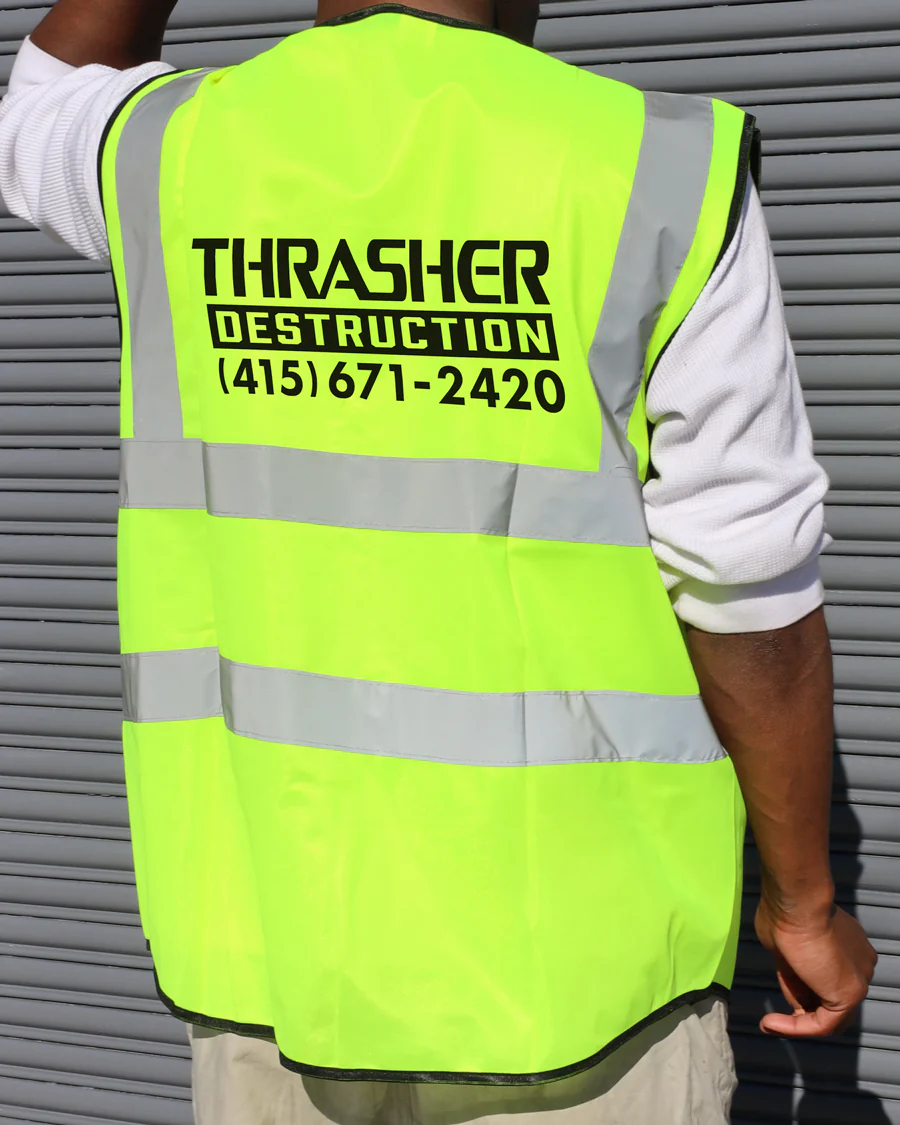 DESTRUCTION SAFETY VEST - SAFETY GREEN - Image 4