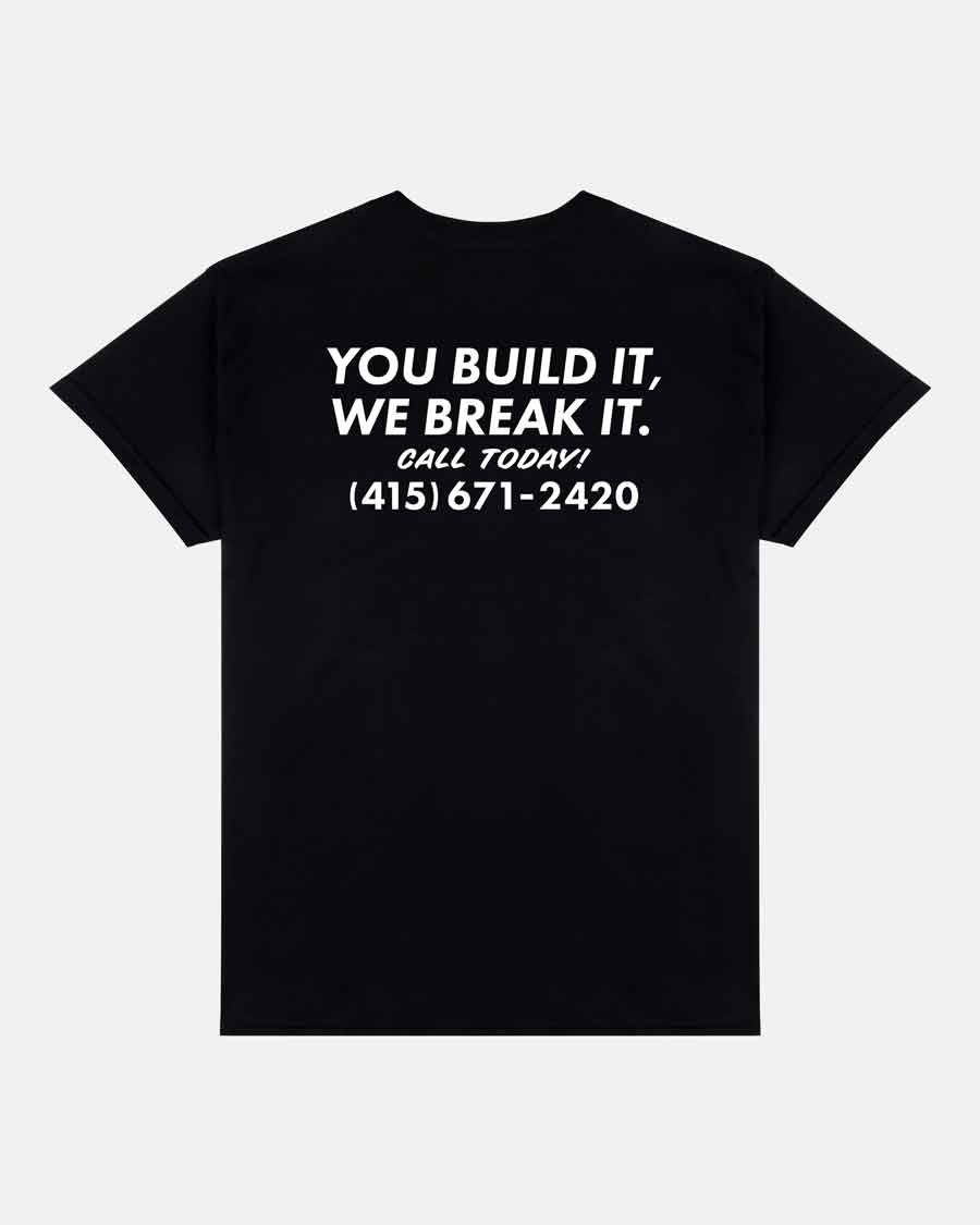 DESTRUCTION T-SHIRT - BLACK - Image 2