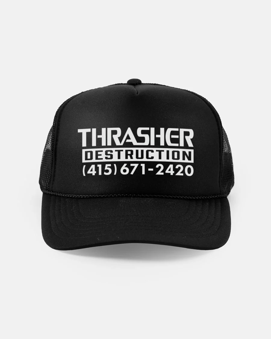 DESTRUCTION TRUCKER - BLACK/BLACK