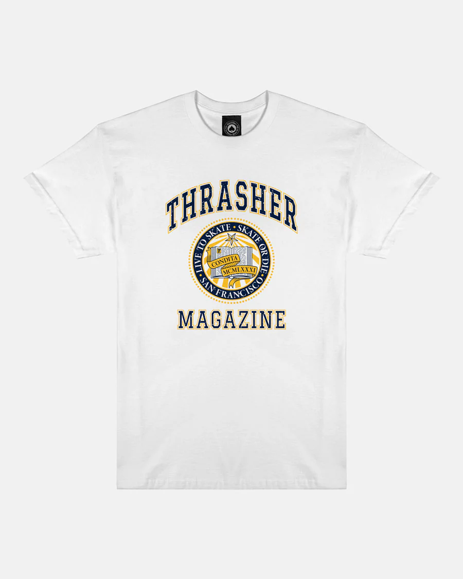 DROPOUT T-SHIRT - WHITE