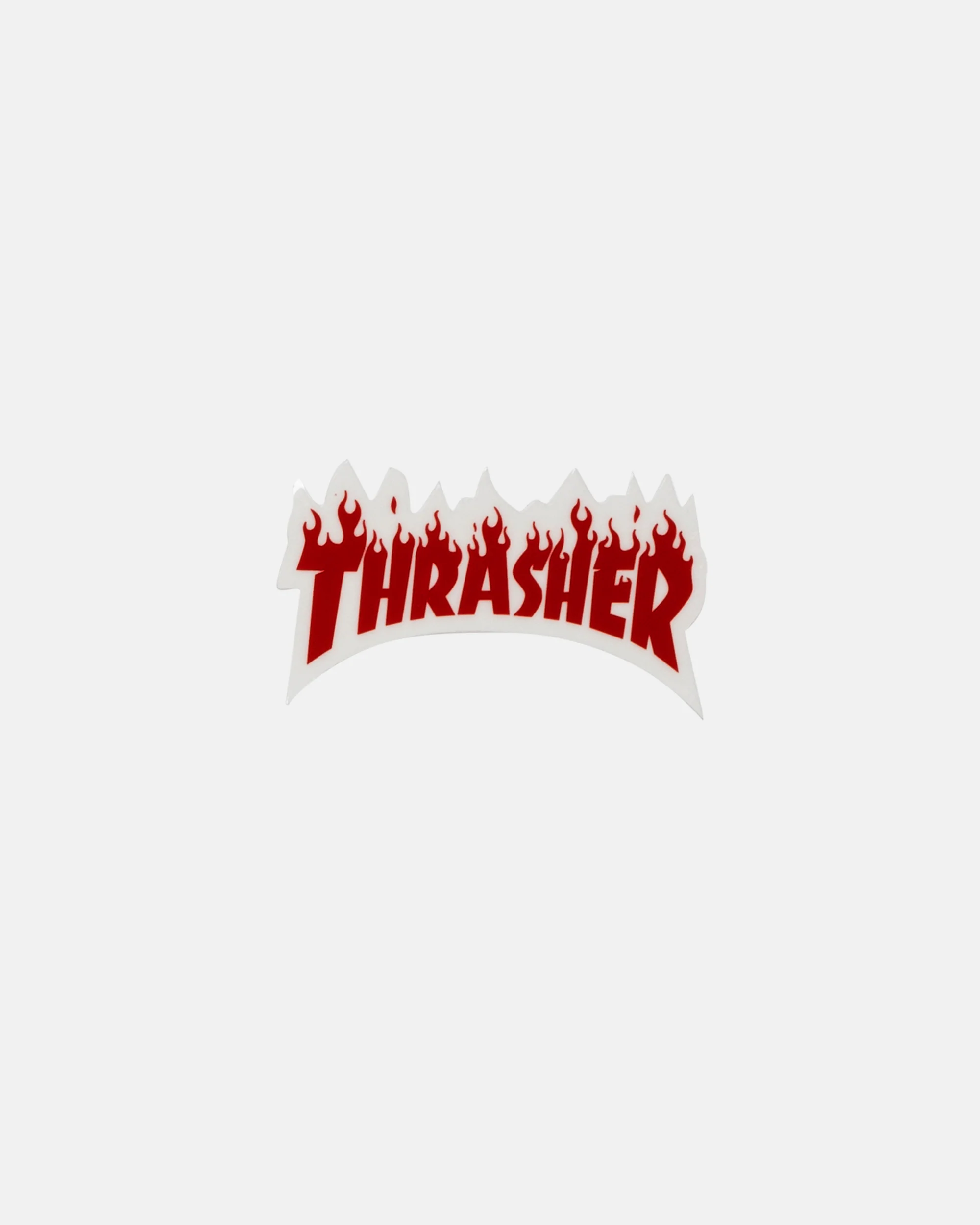 FLAME - DIE CUT STICKER - RED