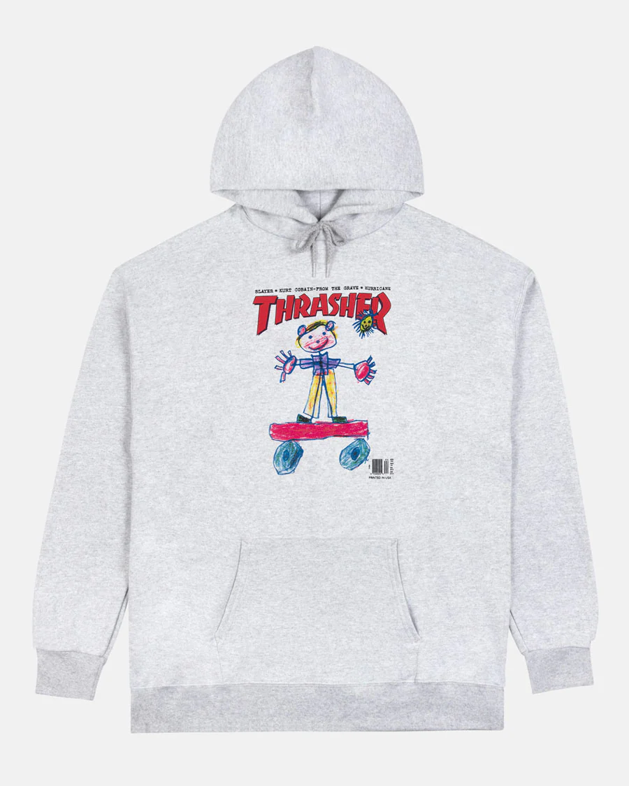 KID COVER - HOODIE - ASH GREY