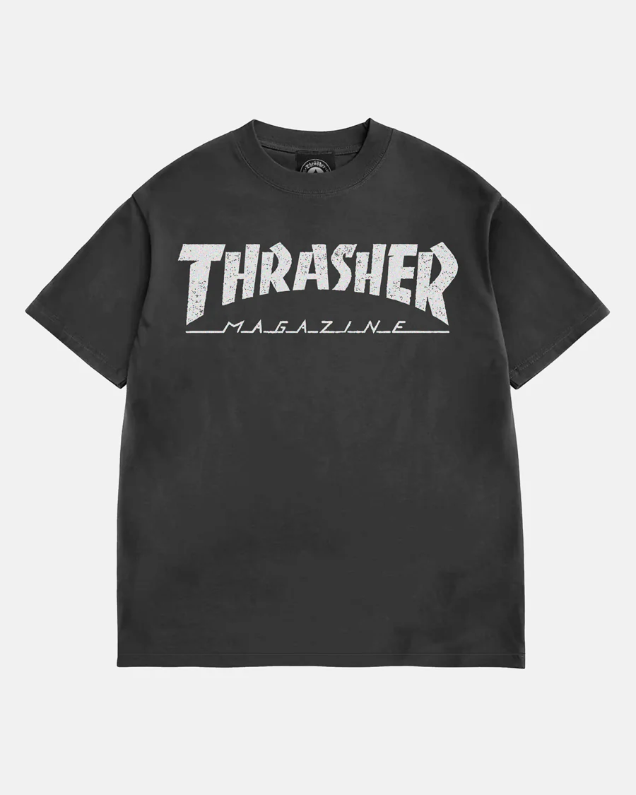 MAG LOGO VINTAGE - T-SHIRT - BLACK