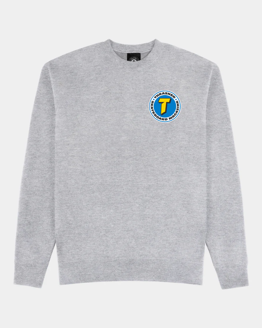 NUMBER 1 REDUX CREWNECK - GREY
