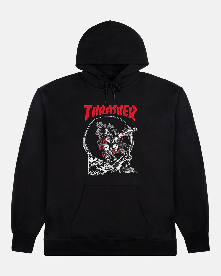 OUTLAW 2-TONE HOODIE - BLACK