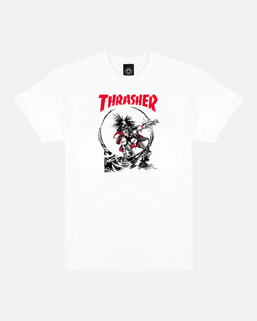 OUTLAW 2-TONE T-SHIRT - WHITE