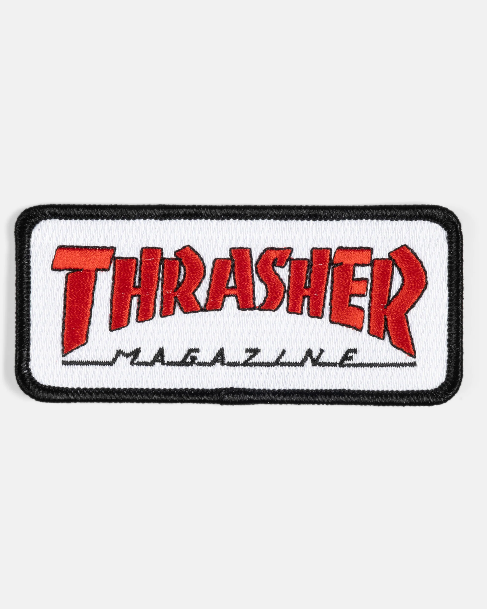 OUTLINED PATCH | WHITE & RED