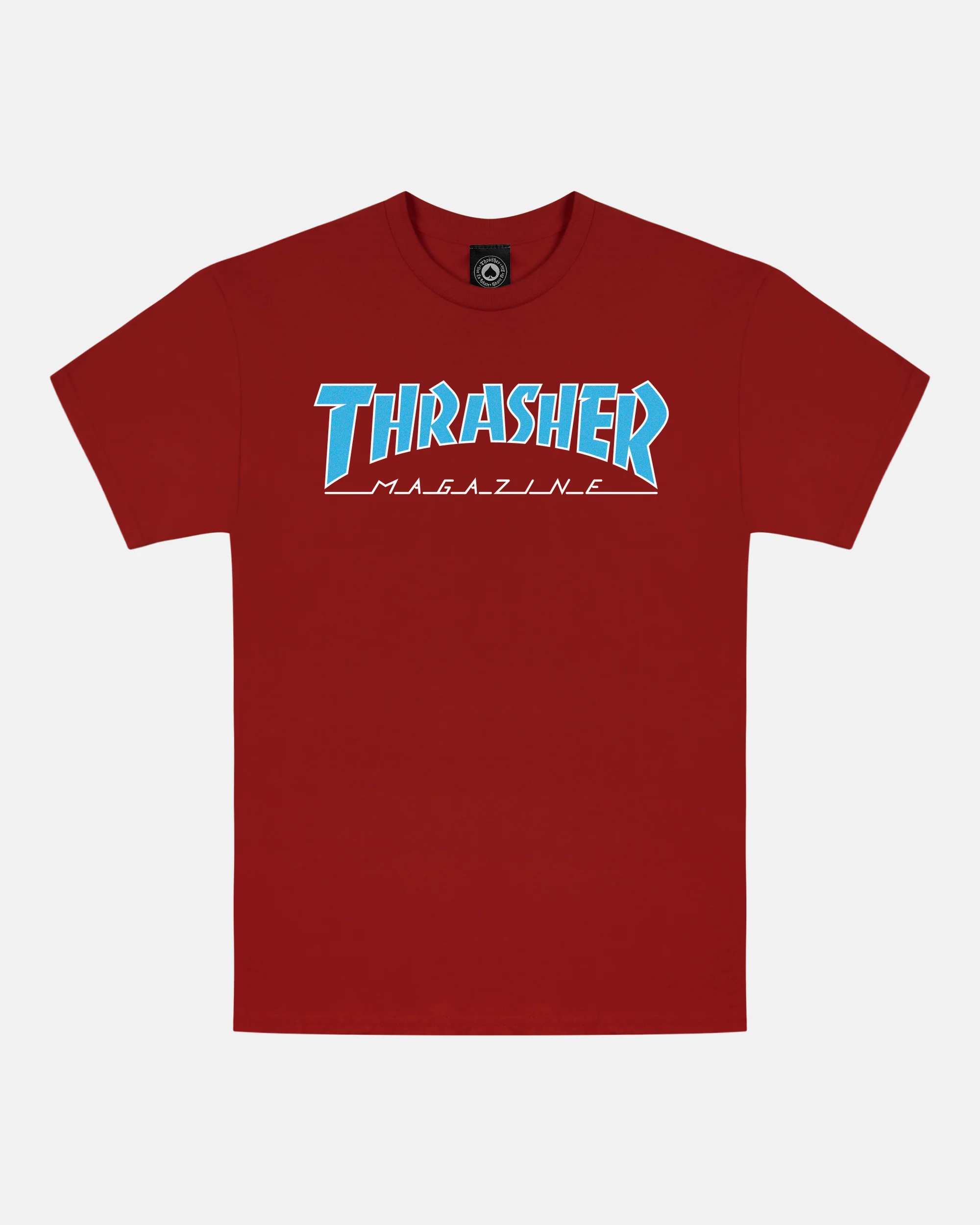 OUTLINED - TSHIRT - CARDINAL RED