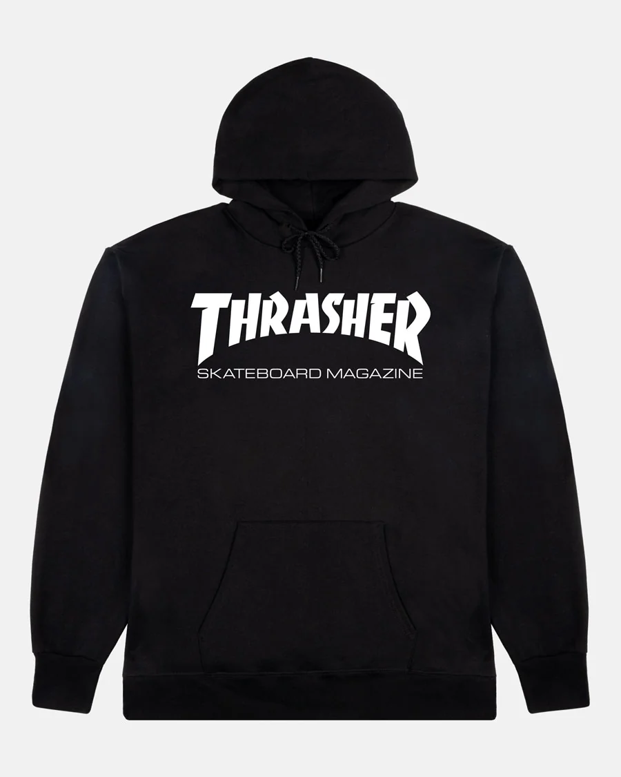 SKATE MAG - HOODIE - BLACK