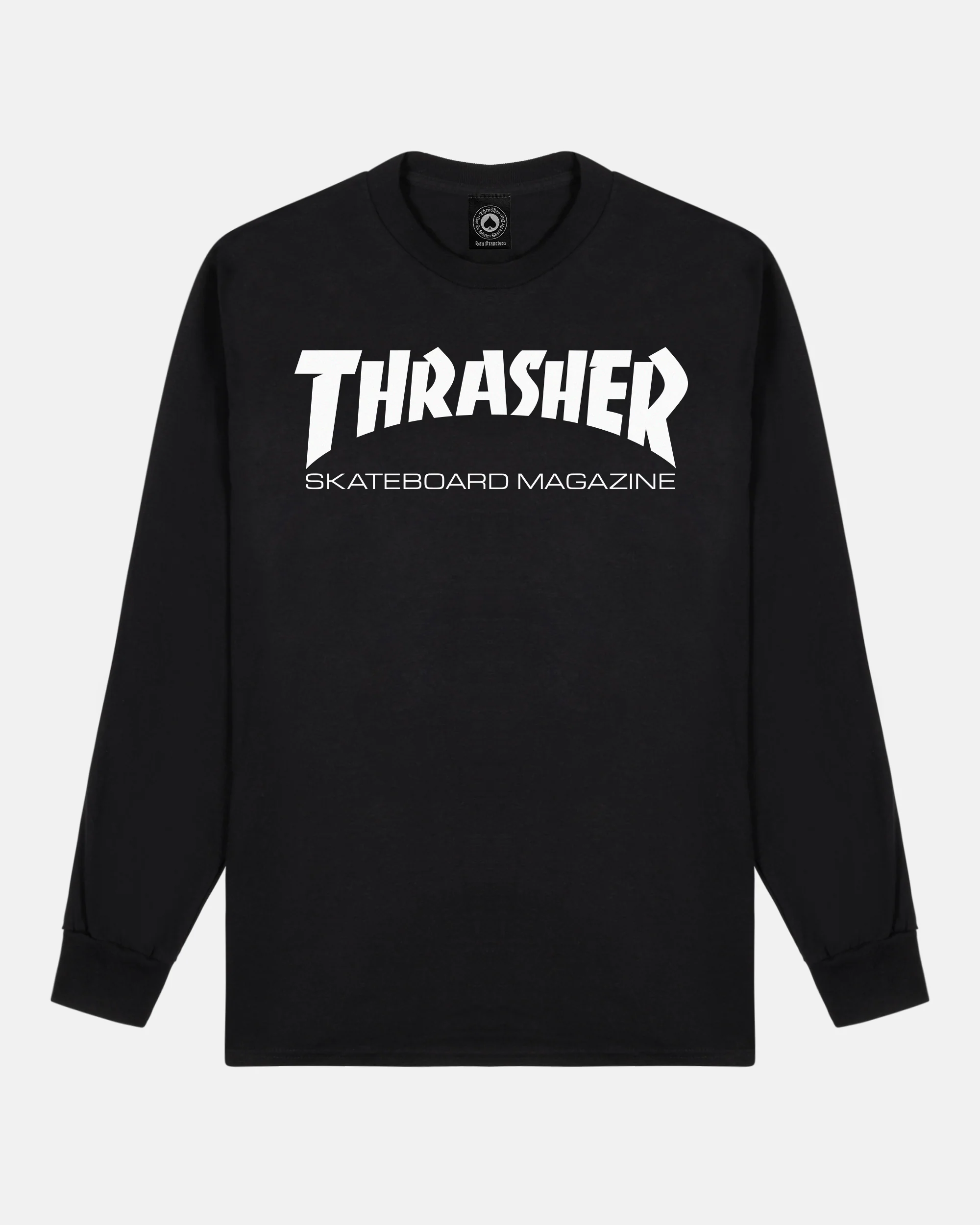 SKATE MAG - LONGSLEEVE - BLACK