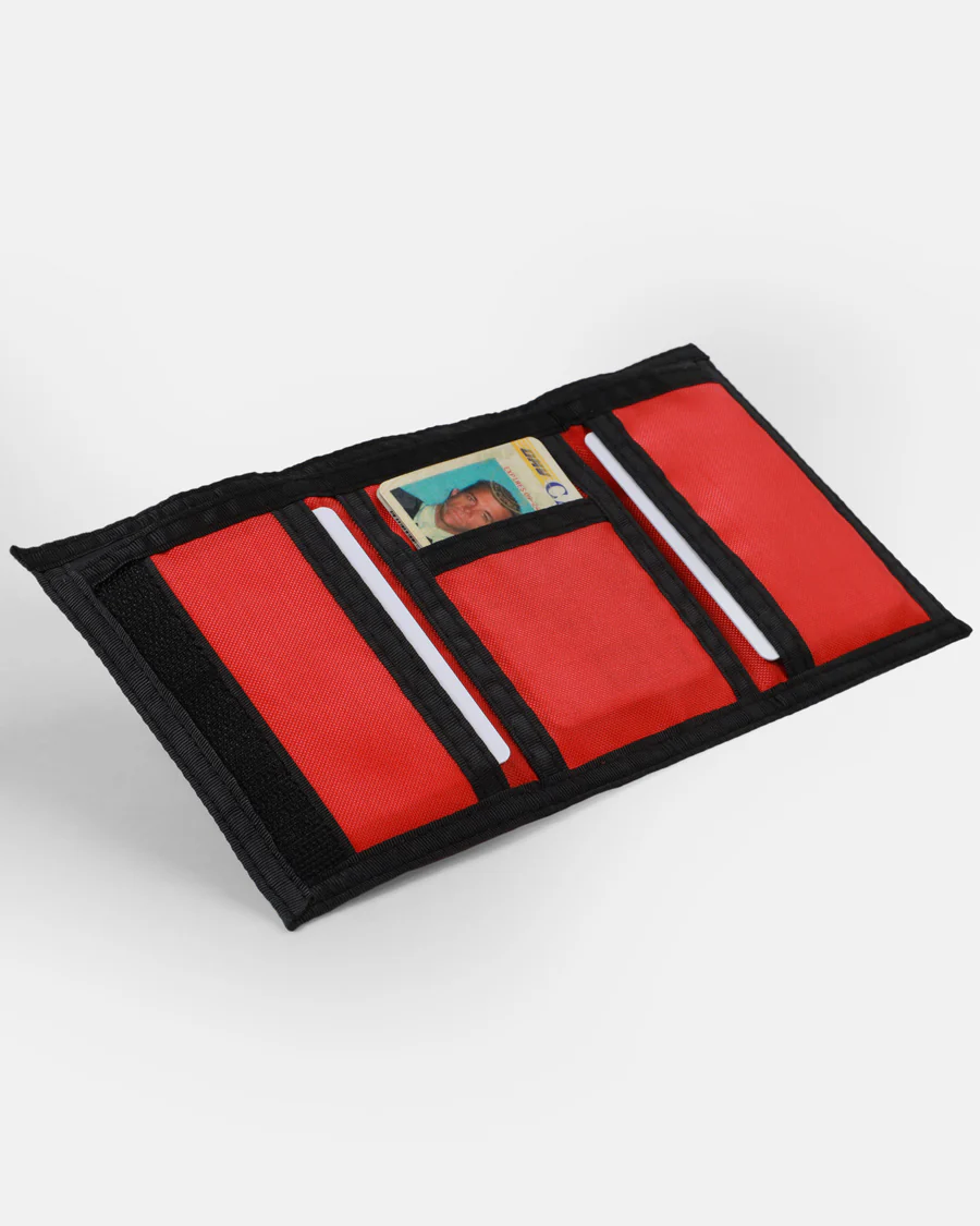 SKATE MAG - VELCRO WALLET - RED - Image 2