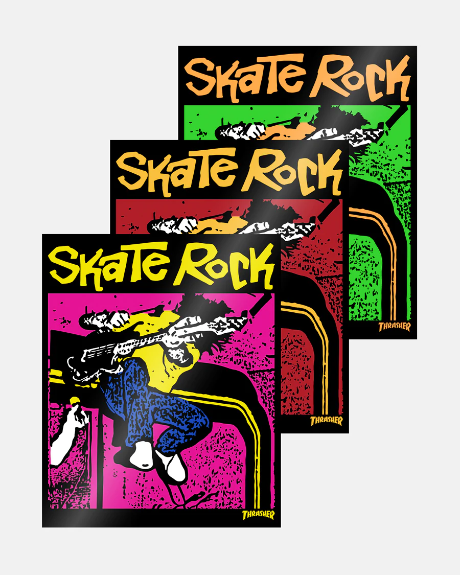 SKATE ROCK VOL.II 2.75” STICKER (25 PACK)