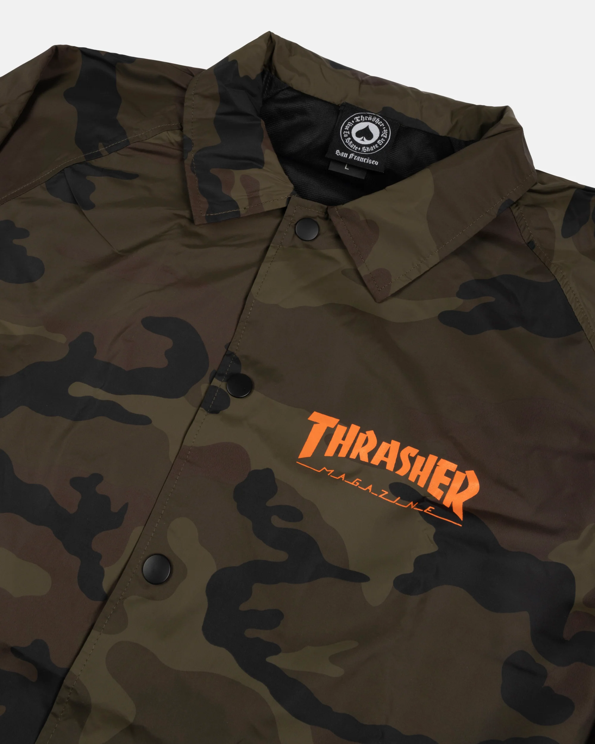SKATEGOAT - COACH JACKET - CAMO - Image 4