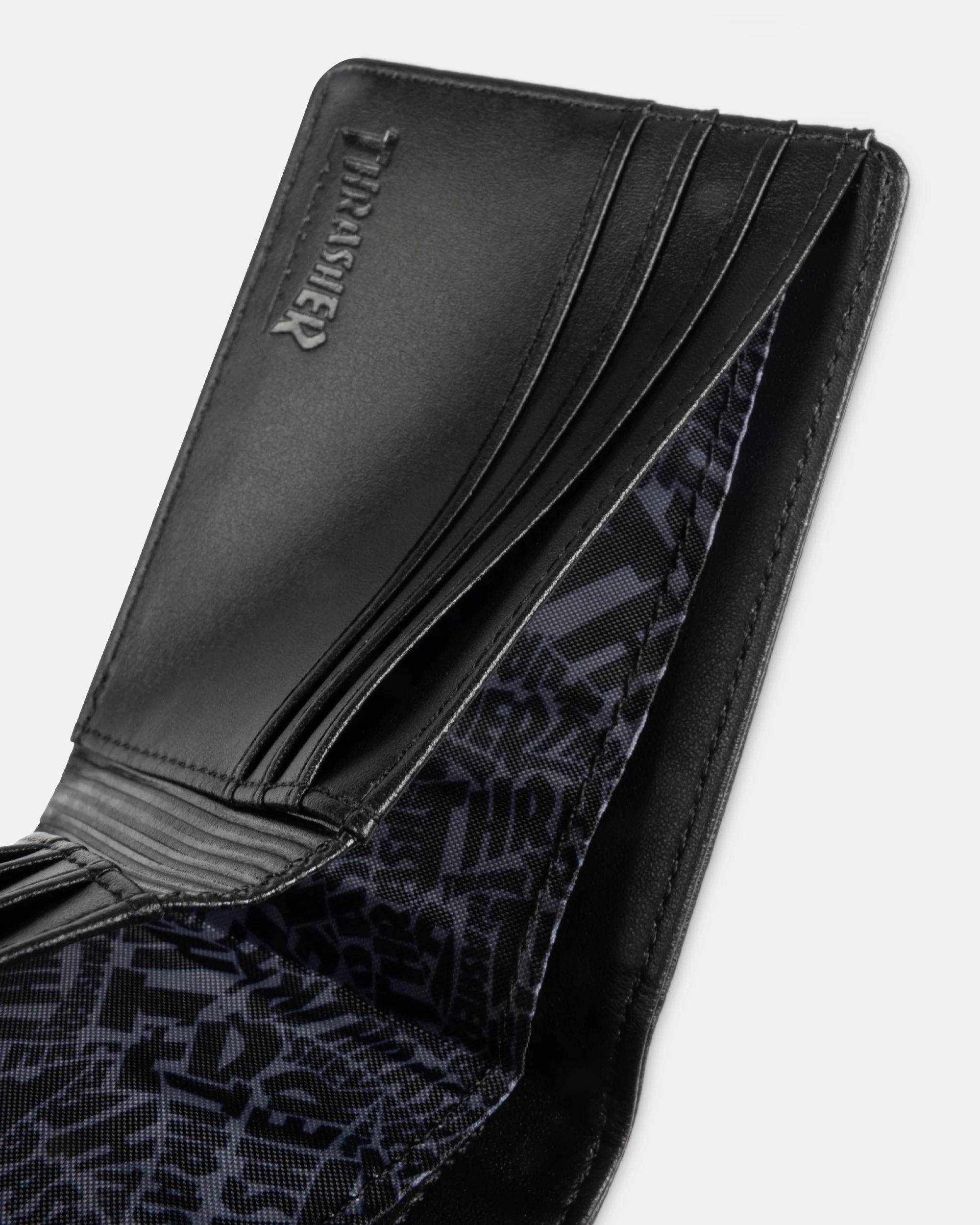 SKATEGOAT - LEATHER WALLET - BLACK - Image 4