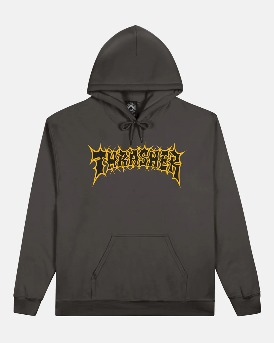 SPIKEY HOODIE - CHARCOAL