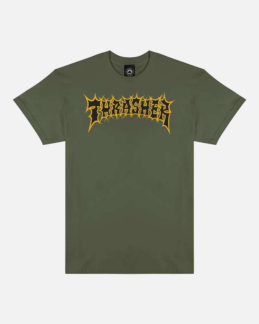 SPIKEY T-SHIRT - MILITARY GREEN