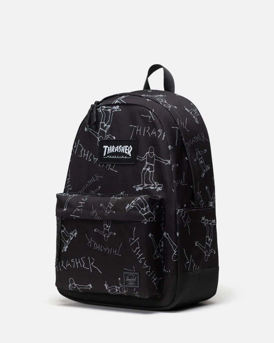 Thrasher Gonz Herschel Classic™ XL Backpack (BLACK) - Image 3