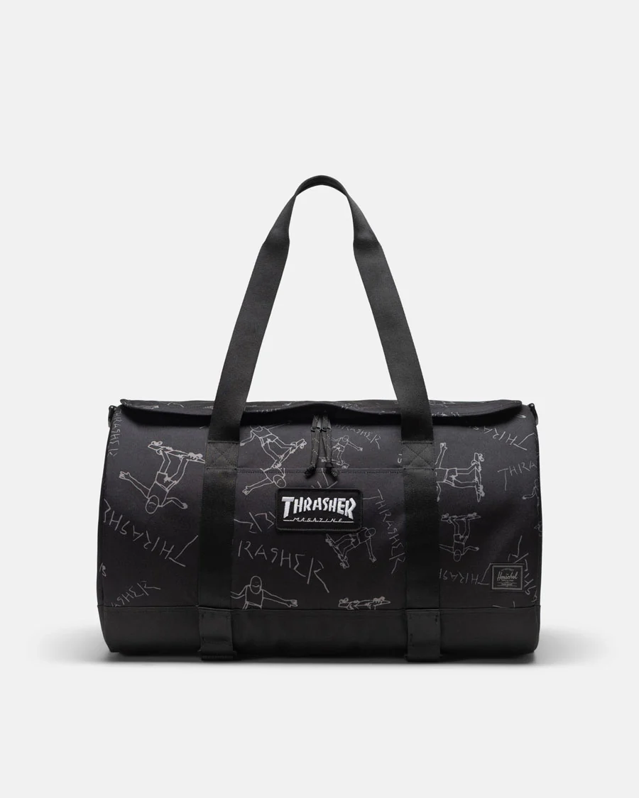 Thrasher Gonz Herschel Heritage™ Skate Duffle (BLACK)