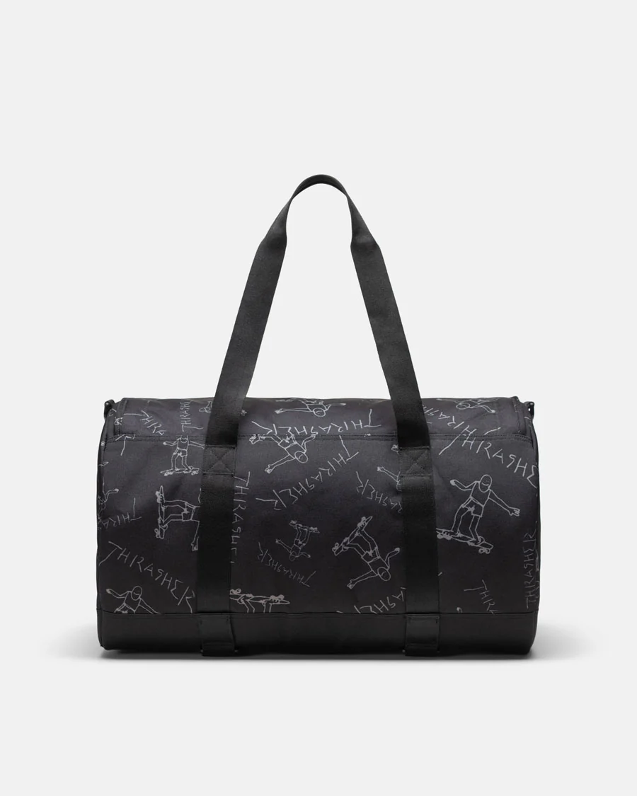 Thrasher Gonz Herschel Heritage™ Skate Duffle (BLACK) - Image 3