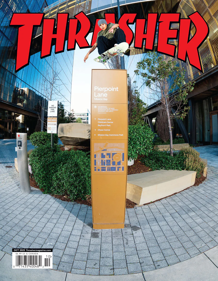 THRASHER MAGAZINE OCTOBER 2025