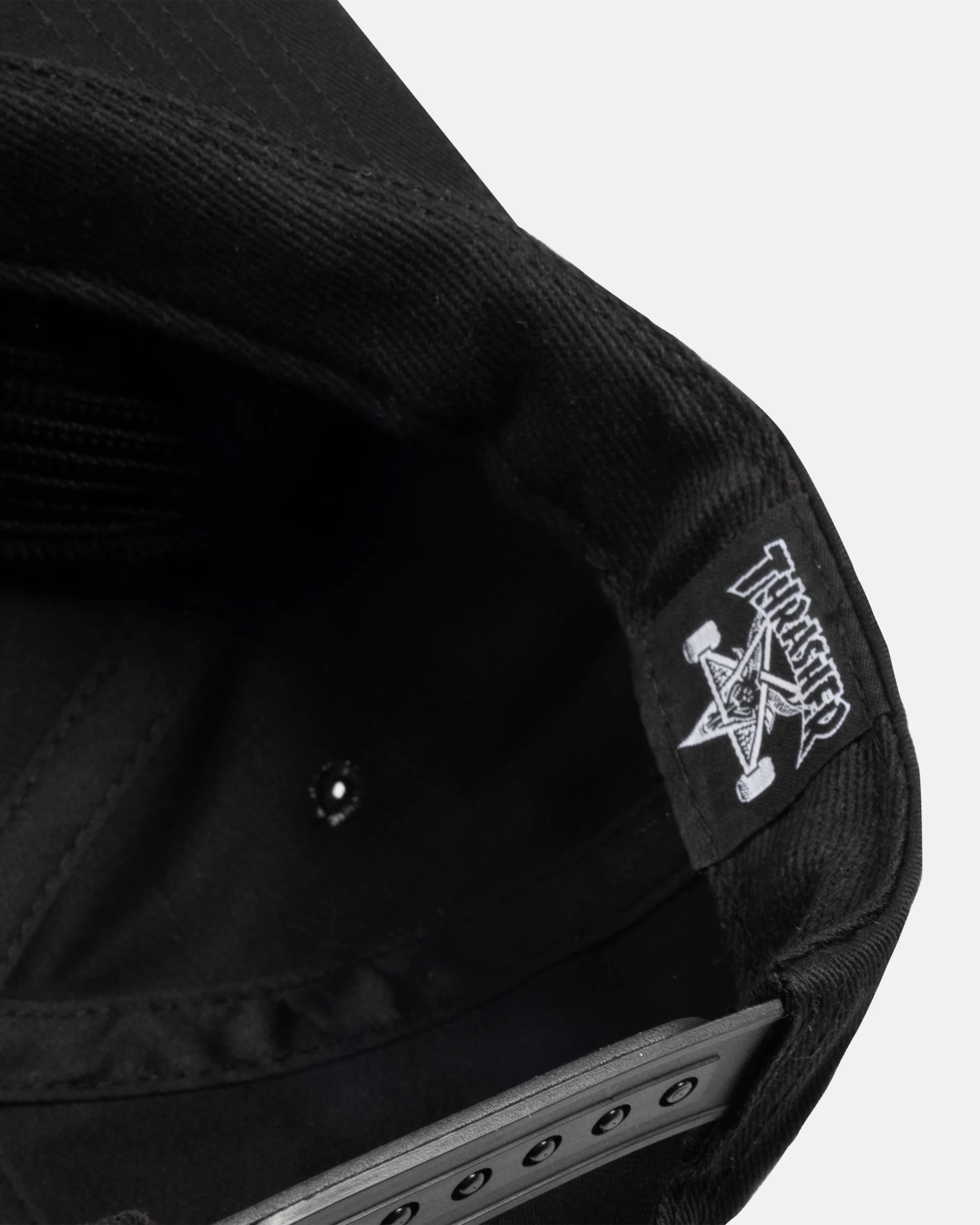Thrasher - Rope Snapback - Black/Yellow - Image 4