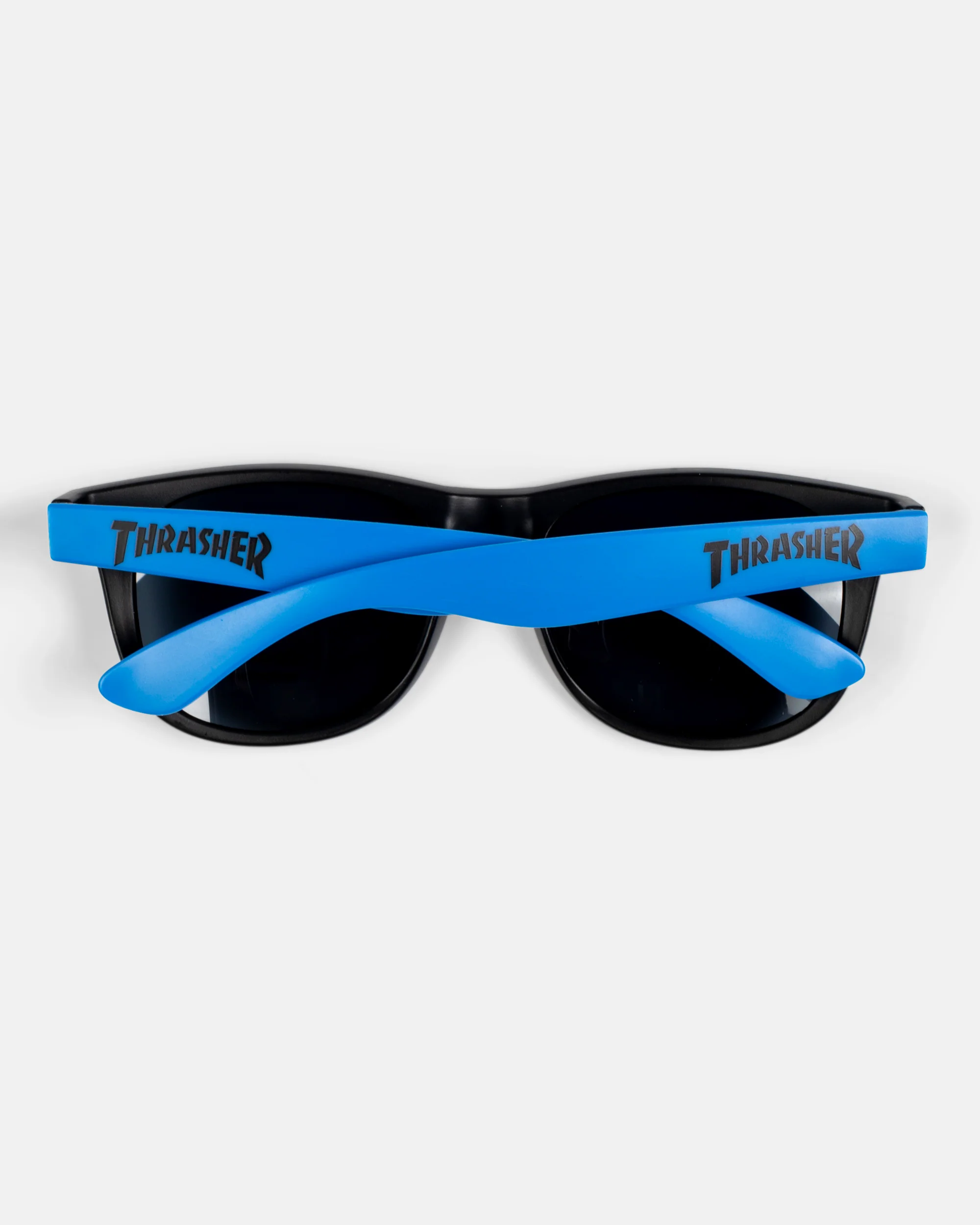 Neon Blue Thrasher Sunglasses - Image 2
