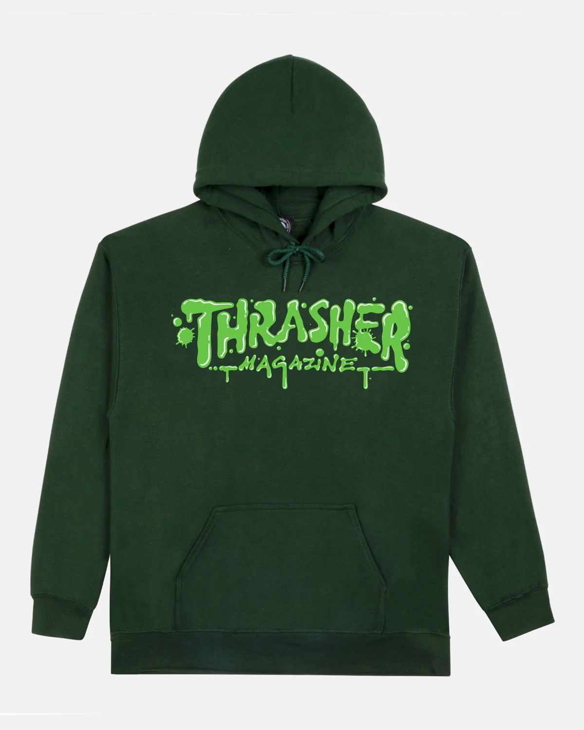 WET PAINT HOODIE - FOREST GREEN